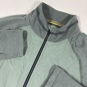 Smartwool Lead Gray Intraknit Active Merino Wool Full Zip Jacket Mens L Gorpcore